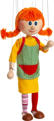 Produktbild von Mašek Mädchen Marionette, 35 cm