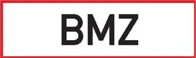 Produktbild von SafetyMarking Brandschutzschild Folie B297xH105 mm Brandmeldezentrale langnachleuchtend