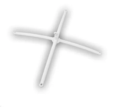 Imagen del producto de Soporte móvil para atornillar, color blanco, 200 g, para montaje en pared