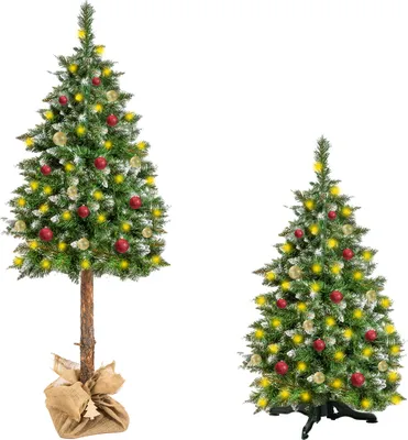 Produktbild von Weihnachtsbaum auf Baumstamm - Diamantkiefer, 180 cm