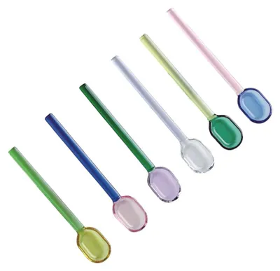 Produktbild von M. Mehrfarbige Kaffeelöffel – Set mit 6 Stück