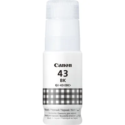 Produktbild von Canon GI 43 BK - Schwarz - original - Nachfülltinte - für PIXMA G540, G640