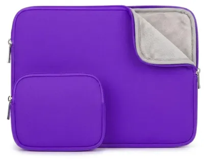 Image de Housse Ordinateur Portable 15 Pouces - Compatible avec MacBook Air Acer Lenovo Dell Asus - Violet