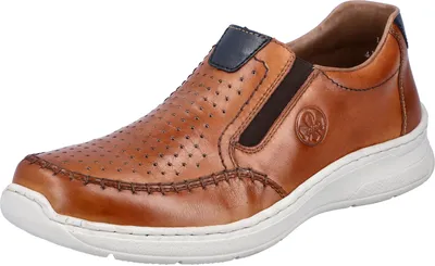 Produktbild von Rieker Herren Halbschuhe Slipper 14365, Größe:41 EU, Farbe:Braun