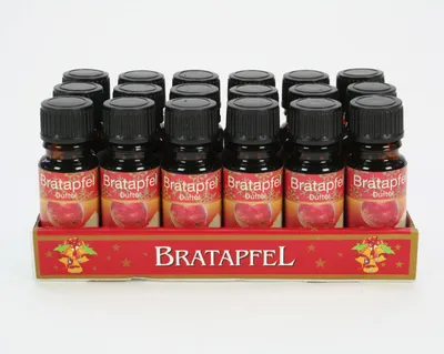 Produktbild von ELINA Duftöl 10ml Bratapfel in Glasflasche