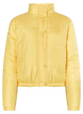 Produktbild von Damen Jacke S gelb mit elastischen Bündchen und leichter Wattierung