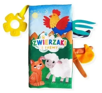 Zdjęcie produktu dla Zwierzaki z farmy. Książeczka sensoryczna dla dzieci