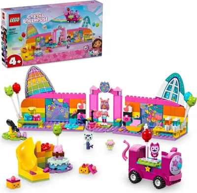 Obrázok produktu pre LEGO Gabby a jej párty izba, Stavebnica, 4 rok / roky, Plast, 252 kusov, 671 g