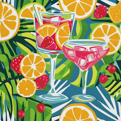Image de OUTDOOR DECOSTOMES OXFORD - Motif été | DX9260