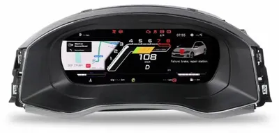 Immagine prodotto di Cruscotto digitale - Pannello degli strumenti dell'auto - Display del cruscotto - Gruppo strumentazione LCD - Pannello del cruscotto