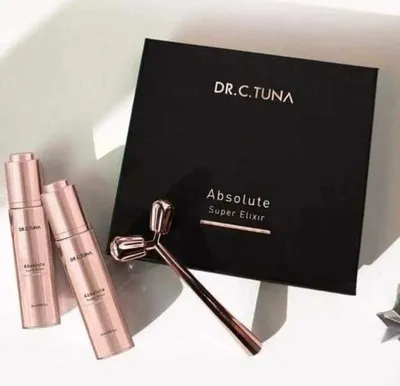 Produktbild von Dr. C.Tuna Absolute Super Elixir Set Trockenöl für Haut & Haare – Intensive Pflege, natürlicher Glow, ideales Geschenk für Frauen I KBruShop