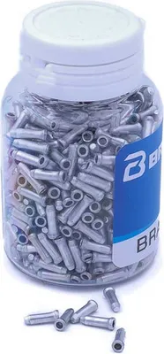 Produktbild von Brakco 1.6 Mm Bremszugendkappe Für Fahrrad 600 Einheiten Durchsichtig Durchsichtig One Size