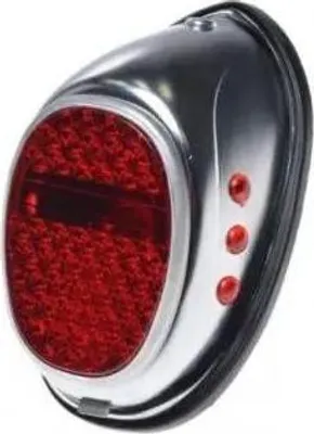 Produktbild von Simson Schwalbe Rücklicht Chromgehäuse