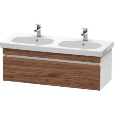 Produktbild von Duravit Duravit Waschtischunterbau DURASTYLE 453x1150x398mm nussbaum dunkel/we ma