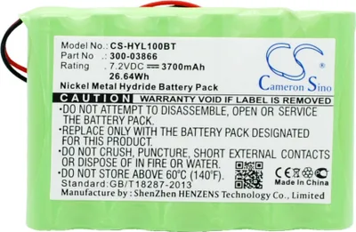 Produktbild von TECHTEK Akku Kompatibel mit [Honeywell] LCP500-L, Lynx, lynx 5100, lynx 5200, lynx 5210, lynx Touch 5210, lynx touch 7000, Lyric Control Panel, Lyric