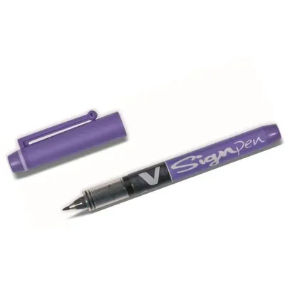Produktbild von PILOT Faserschreiber V Sign Pen violett Strichstärke: 0,6 mm