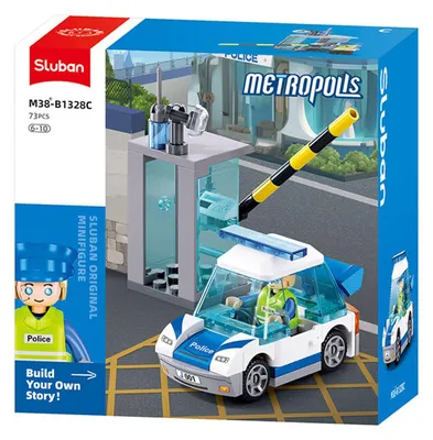 Obrázek produktu pro Sluban Metropolis M38-B1328C Policejní vůz