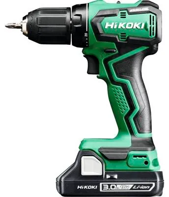 Zdjęcie produktu dla Akumulatorowa wiertarko-wkrętarka Hikoki DS18DDWQZ z walizką + 2 akumulatory 3,0 Ah