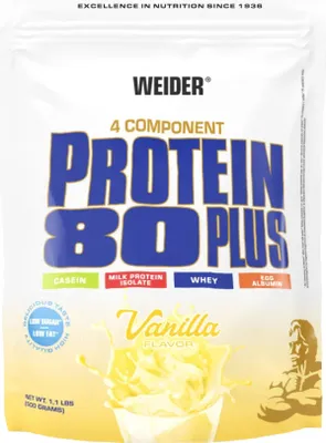Produktbild von Weider Protein 80 Plus 500g Beutel Erdbeere