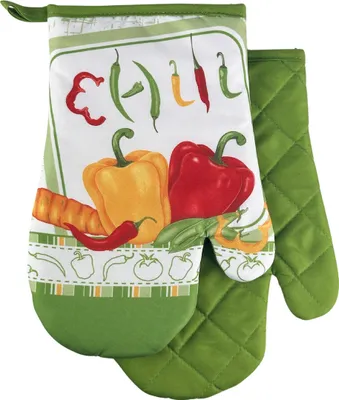 Immagine prodotto di Guanti da cucina con magnete Vege F5212 Set di 2 guanti da cucina 18x27 cm
