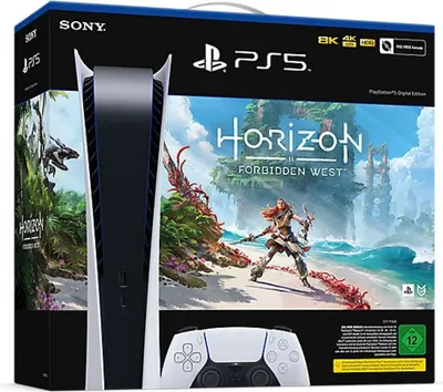 Obrázok produktu pre Sony PlayStation 5 Digital Edition Konsole inkl. Horizon Forbidden West