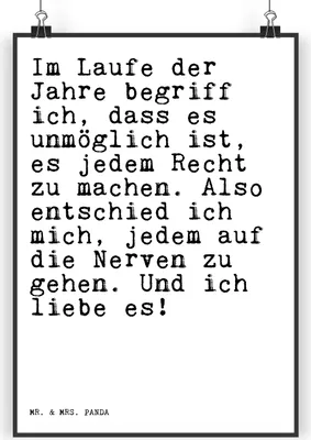 Produktbild von Mr. & Mrs. Panda Bild Im Laufe der Jahre... DIN A4 - Weiß - Geschenk, Plakat, lustiger Spruch, Sprüche Weisheiten Zitate Lustig Weisheit Worte, Freundin, wanddeko, Leben