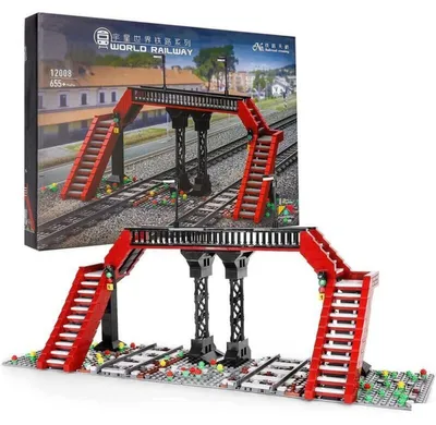 Produktbild von 12008 Bahnübergang (Mould King) Klemmbausteine