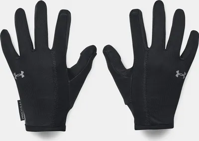 Produktbild von Under Armour Women's UA Storm Run Liner Gloves Black/Black/Reflective S Laufhandschuhe