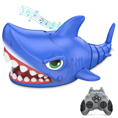 Image de Requin robot interactif télécommandé avec effets sonores [YS16]