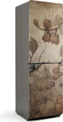 Obrázek produktu pro Vybledlé květinové aranžmá - Magnetický kryt lednice - Magnetická fólie do kuchyně - Magnetická dekorace na lednici - Samolepicí magnetická tabule - Magnetická fólie na dveře lednice - 60x180 cm
