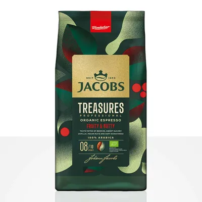 Produktbild von Jacobs Professional Treasures Espresso 1kg Kaffeebohnen, 100% Arabica