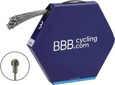 Produktbild von BBB Cycling Bremszug BrakeWire inox slick 1.5x1700mm silber - präzise Rennrad...