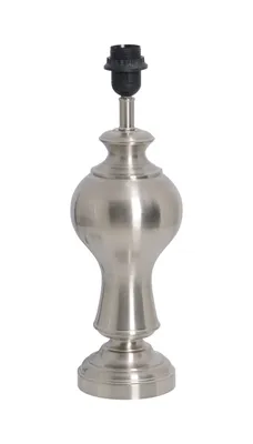 Produktbild von Näve Fuß-Tischleuchte - Material: Metall, Kunststoff - Farbe: stahl-blank; 123650