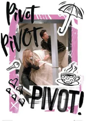 Produktbild von Poster Friends Pivot 61x91.5cm
