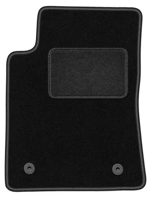 Immagine prodotto di Tappetino guidatore in moquette per Citroen C3 III 2017- (hatchback) – 1 pezzo, nero, su misura – Wielganizator LUX