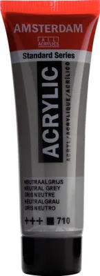 Obrázek produktu pro Akrylová barva Amsterdam Standard Series Tube 20 ml Neutrální šedá 710