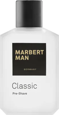 Produktbild von MARBERT Classic, Rasierspülung, Männer, Universal, 100 ml, Apply on shaves before shaving. Rinse thoroughly after shaving., CE