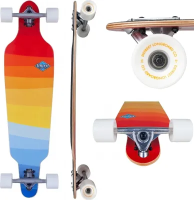 Produktbild von D Street Drop-Through-Longboard Horizon