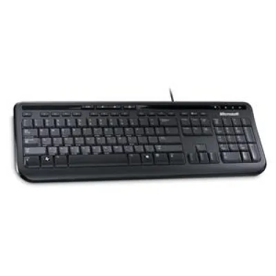 Produktbild von MICROSOFT - Wired USB Keyboard 600 mit Quiet Touch Keys Schwarz