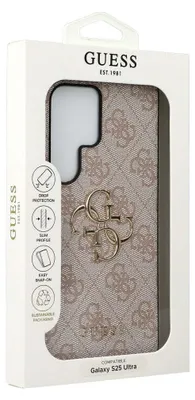 Produktbild von Guess Big 4G Logo Classic Logo - Hülle für Samsung Galaxy S25 Ultra (pink)