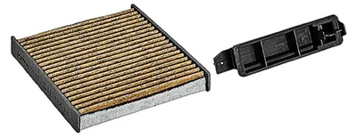 Produktbild von Innenraumfilter antiallergisch 188 mm - 225 mm VALEO für u.a. DACIA DUSTER