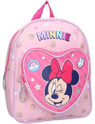 Immagine prodotto di Zaino Bambina Minnie Mouse Rosa Glam Heart, 29 x 23 x 8 cm