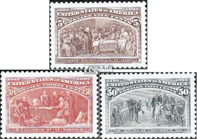 Produktbild von Briefmarken USA 1992 Mi 2219-2221 postfrisch Entdeckung Amerikas