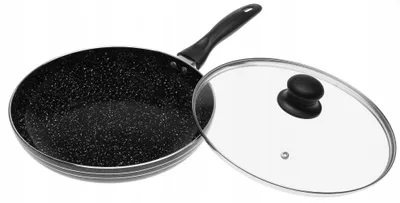 Obrázek produktu pro Pánev EDENBERG na indukci EB 766 - 24cm MARMUR + poklice