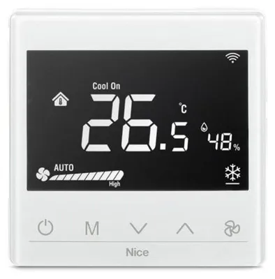 Produktbild von Thermostat zur Temperaturregelung Nice Fan2-Control White