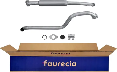 Produktbild von HELLA 8LC 366 025-421 Mittelschalldämpfer Schalldämpfer für NISSAN ALMERA I Hatchback (N15) ALMERA I (N15)