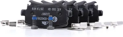Produktbild von ATE Bremsbeläge Satz Hinten für VW GOLF VI (5K1) 13.0470-2887.2