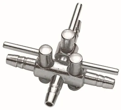 Productafbeelding van Hobby Metaal Luchtkraan 3-Weg 4-6 Mm