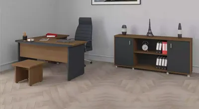 Immagine prodotto di Set di mobili classici in legno per ufficio scrivania ad angolo mobile per studio