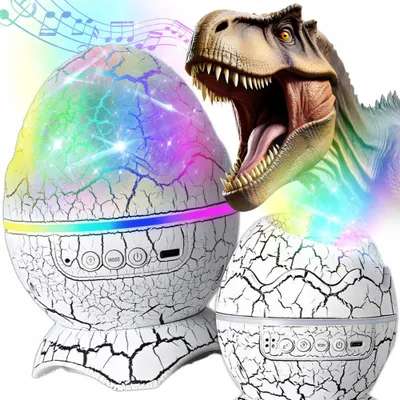 Obrázok produktu pre Dinosaur Egg Hviezda Led Projektor Usb 10W Bluetooth 19 Zvukov + Diaľkové Ovládanie